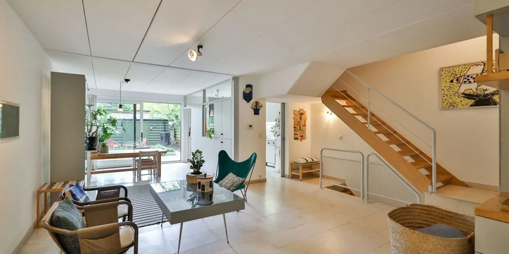 Séjour - Maison avec Jardin dans le Quartier Vert de Mortsel
