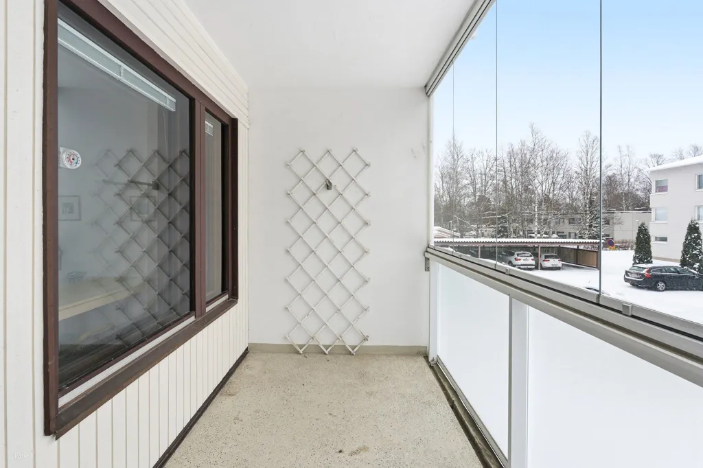 Balcon - Apartment with South-Facing Balcony in Joensuu