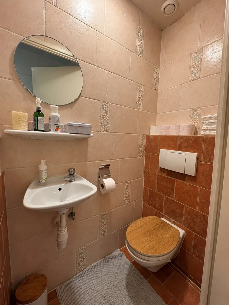 Salles de bain - Spacious Apartment with Balcony in Heerlen