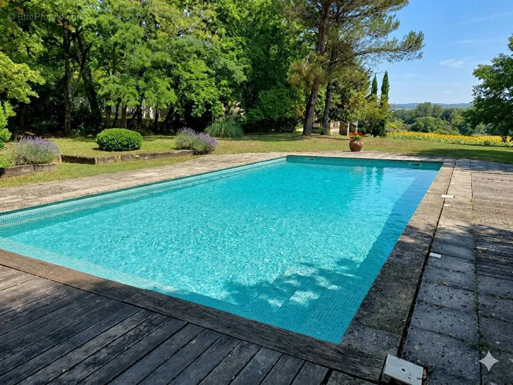 Piscine - Mas avec Piscine et Jardin près de Lourmarin