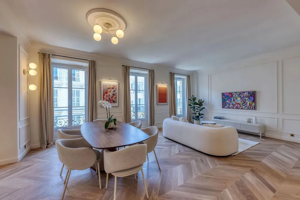 Söögituba - Renovated Apartment with South View in Nice