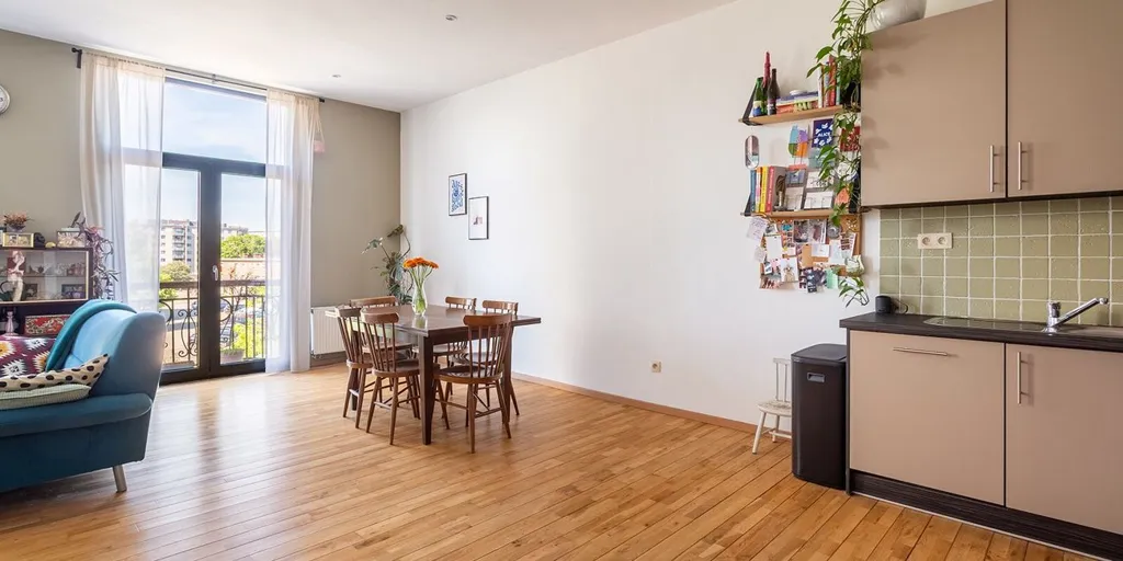 Cuisine - Appartement avec Terrasse à Berchem