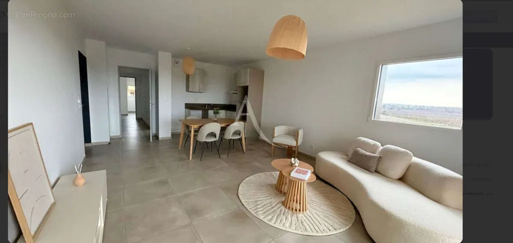 Soggiorno - New T2 Apartment with Loggia in Sérignan