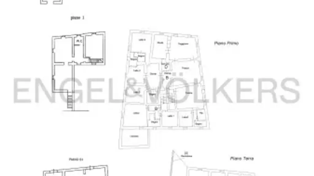 Plaan - Historic Villa with Pool in Cantalice