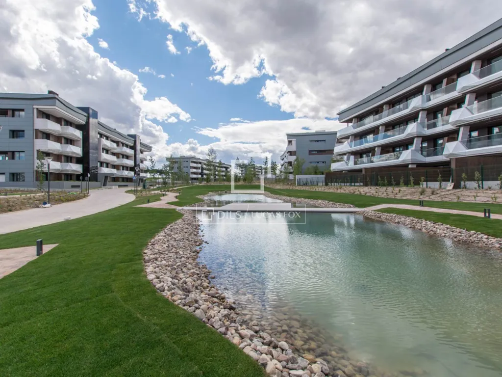 Garden - Luxury Apartment with Golf Course Views in La Finca