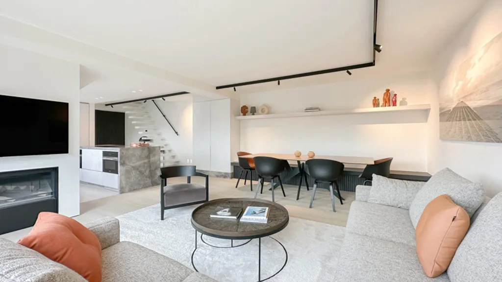 Living Room - Refined Duplex in Prominent Villa Residence, Zoute