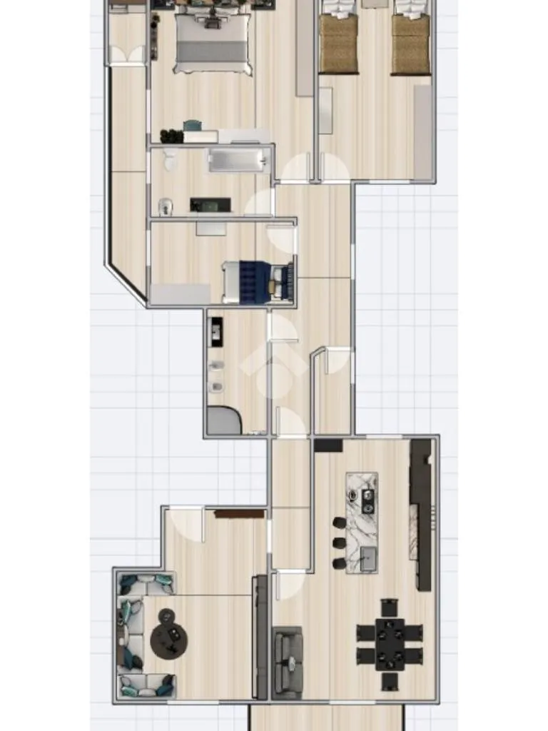 Plaan - Modernised Apartment with Balcony in Giarre