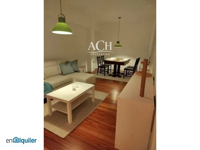 Séjour - Furnished Apartment with Terrace in Algorta