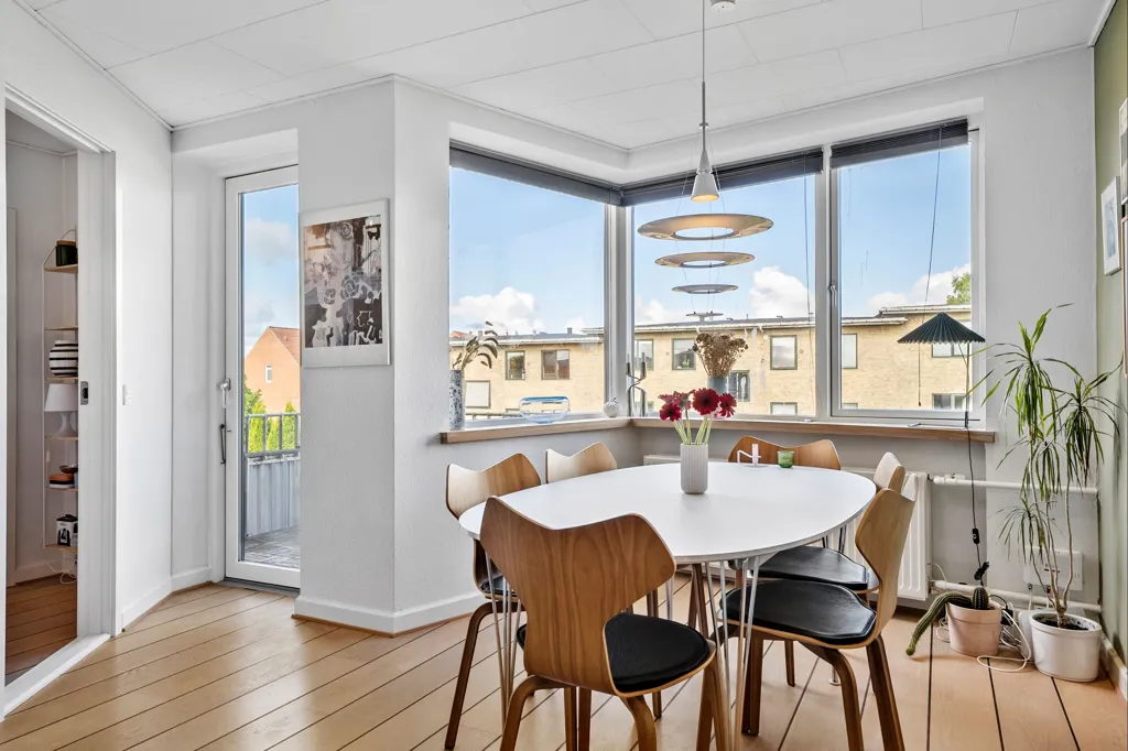 Salle à manger - Apartment with Balcony in Central Viborg