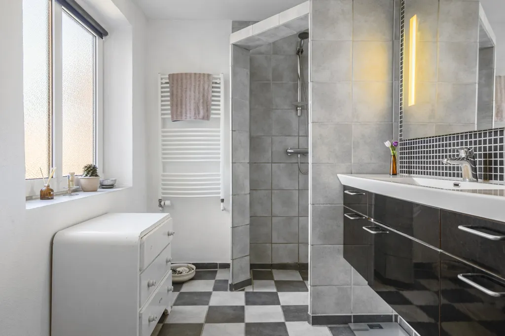 Salles de bain - Charming Villa with Nature View in Aabenraa