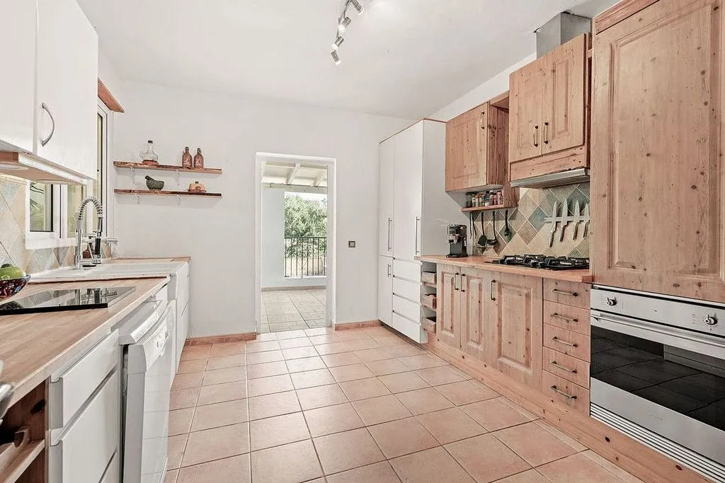 Köök - Rural House with Pool in Estepona
