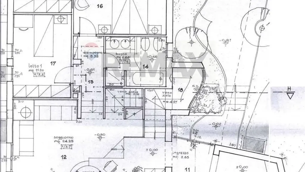 Plan - Villa with Garden in Faetano