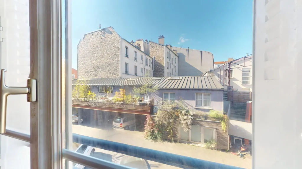 Balcon - Maison avec Cour Privative et Parking à Pantin
