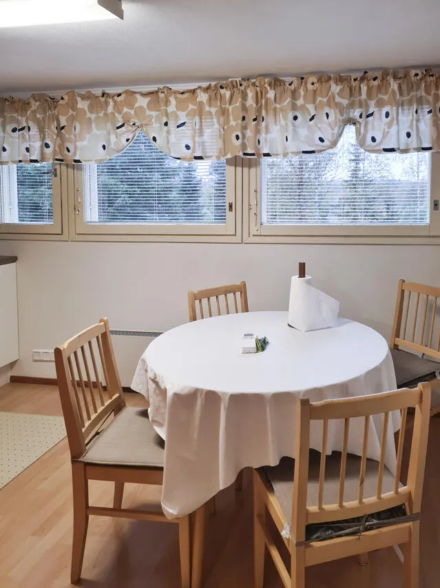 Sala da pranzo - Spacious House with Sauna in Ranua