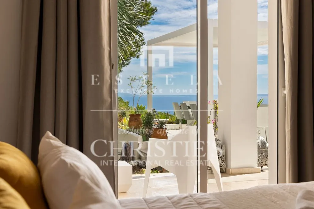 Balcon - Modern Villa with Sea View in Es Cubells