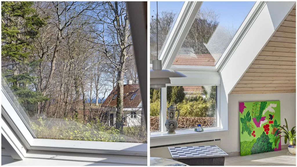 Pièces - Year-Round House with Sea View in Dronningmølle
