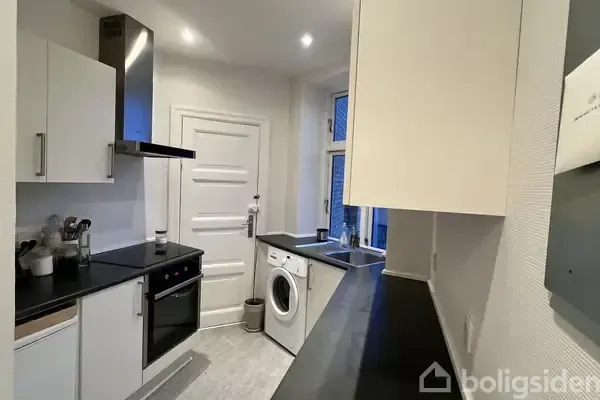 Cucina - 2-Room Flat with Park Proximity in Copenhagen S