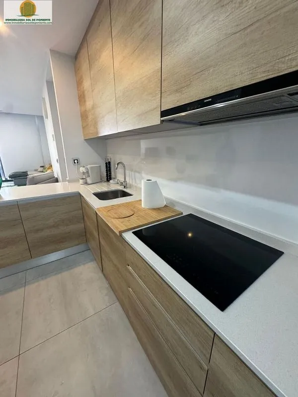 Köök - Modern Apartment with Pool in Poniente Beach