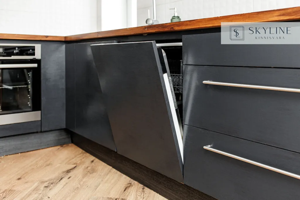Kitchen - Functional 3-Bedroom Flat with Garden in Kristiine