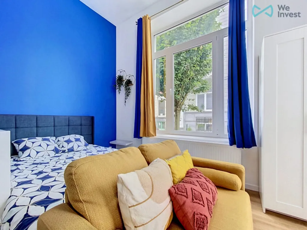 Camere da letto - Furnished Studio in Dynamic Brussels Quarter