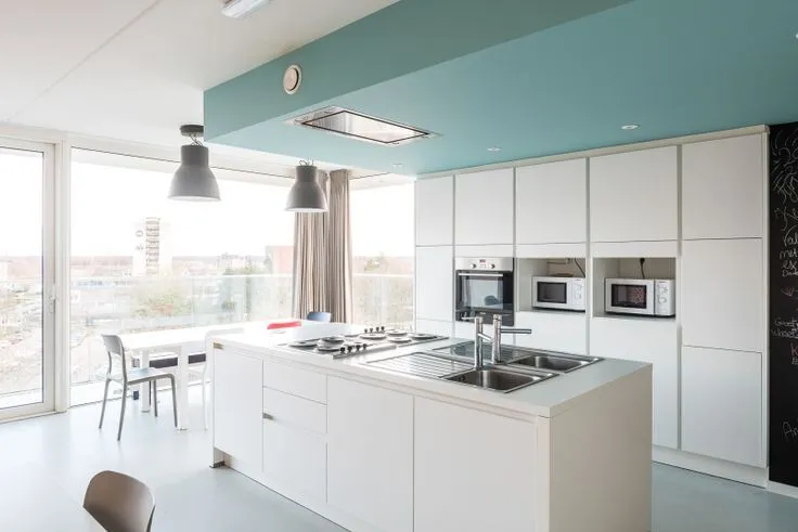 Köök - Apartment with City Centre Proximity in Hasselt