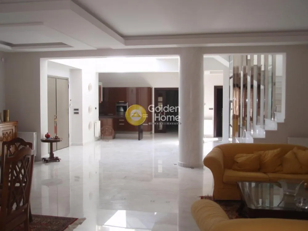 Séjour - Independent Villa with Garden in Thriamvos
