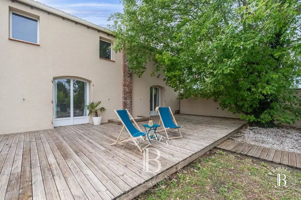 Terrass - Luxury House with Pool in Castelginest