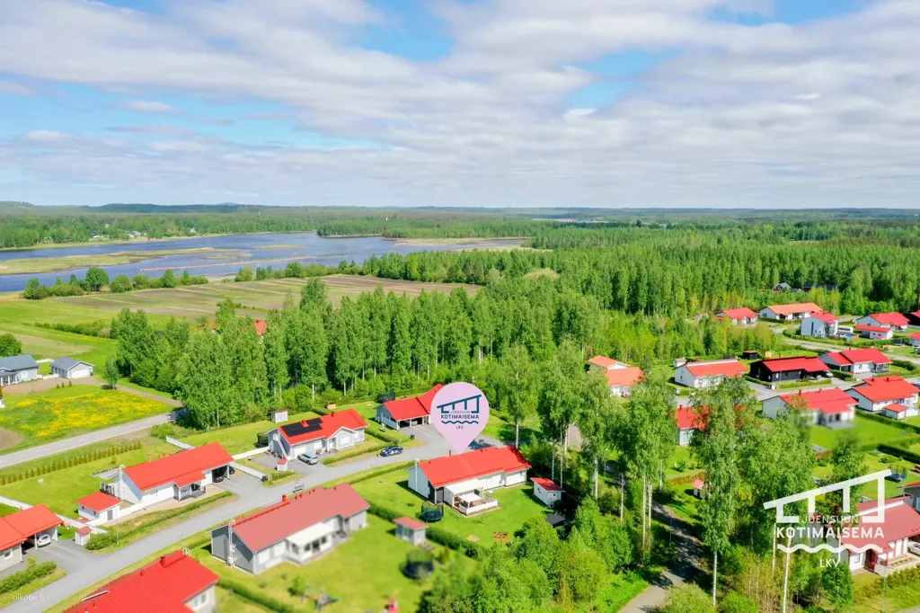 Vista aerea - Modern Detached House with Sauna in Joensuu