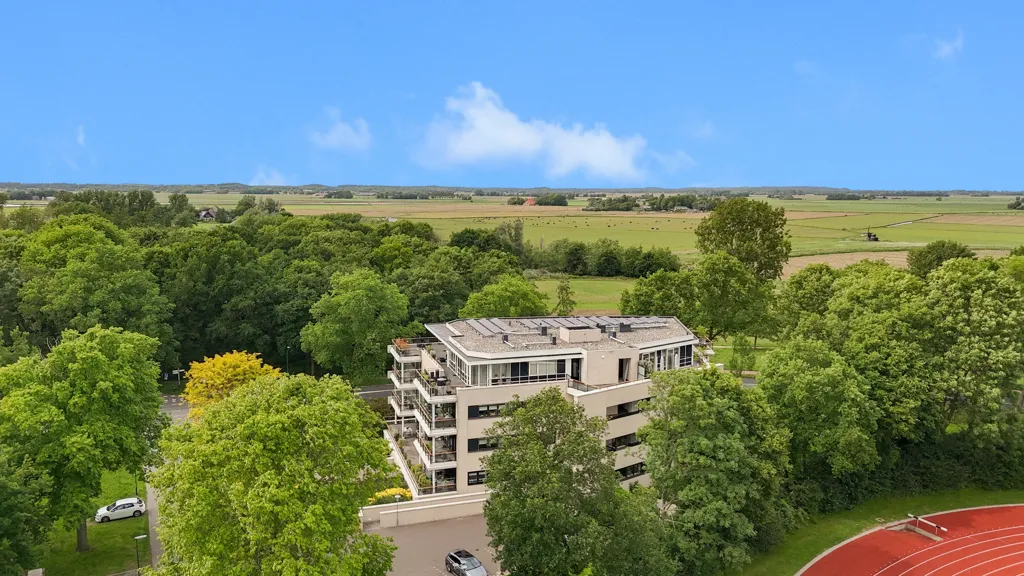 Vue aérienne - Apartment with Large Terrace at Het Maalwater, Heiloo