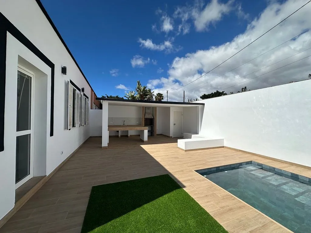 Piscine - Chalet with Pool in Guargacho