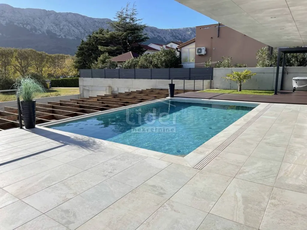 Piscine - Designer Villa with Pool in Baška, Krk