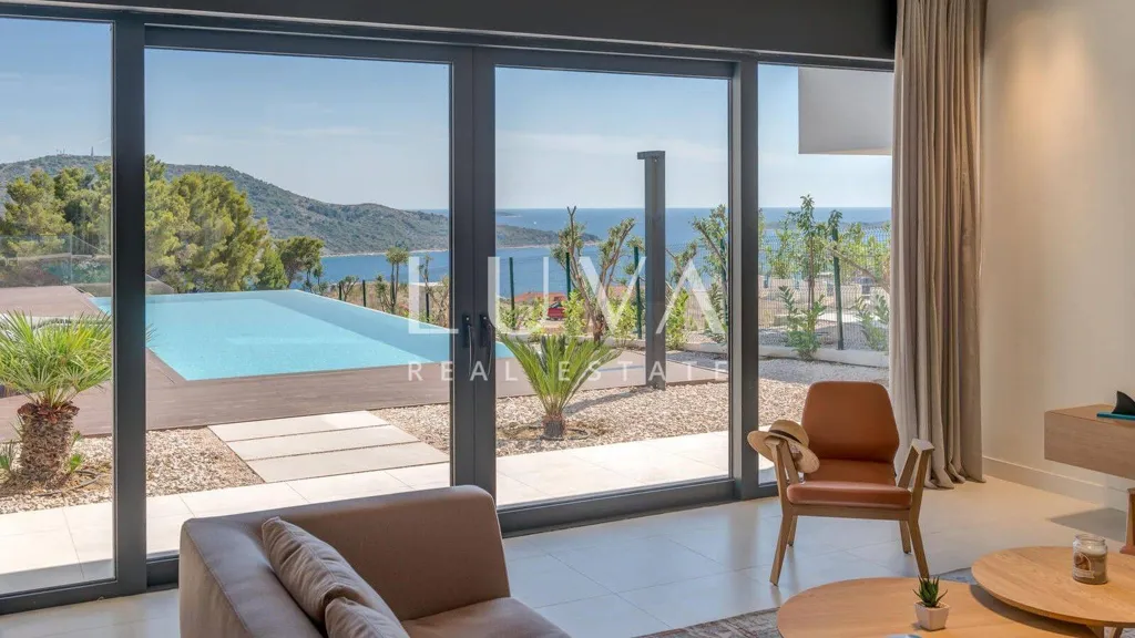 Soggiorno - Luxury Villa with Sea View in Primošten