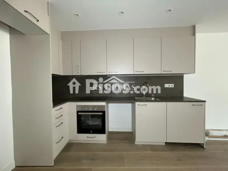Köök - New Flat with Patio in Escaldes Centre