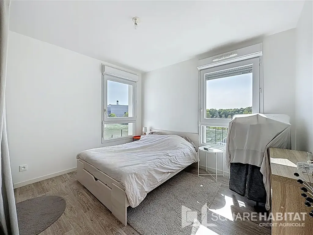 Chambres - Appartement 2 Pièces avec Loggia à Rennes