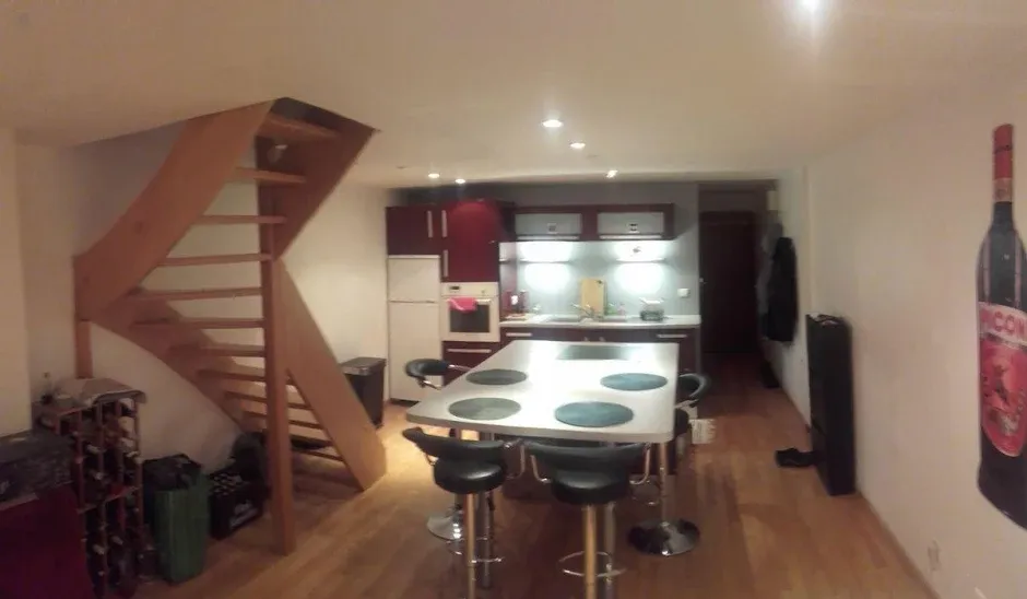 Cuisine - Appartement Meublé Duplex Centre Nancy
