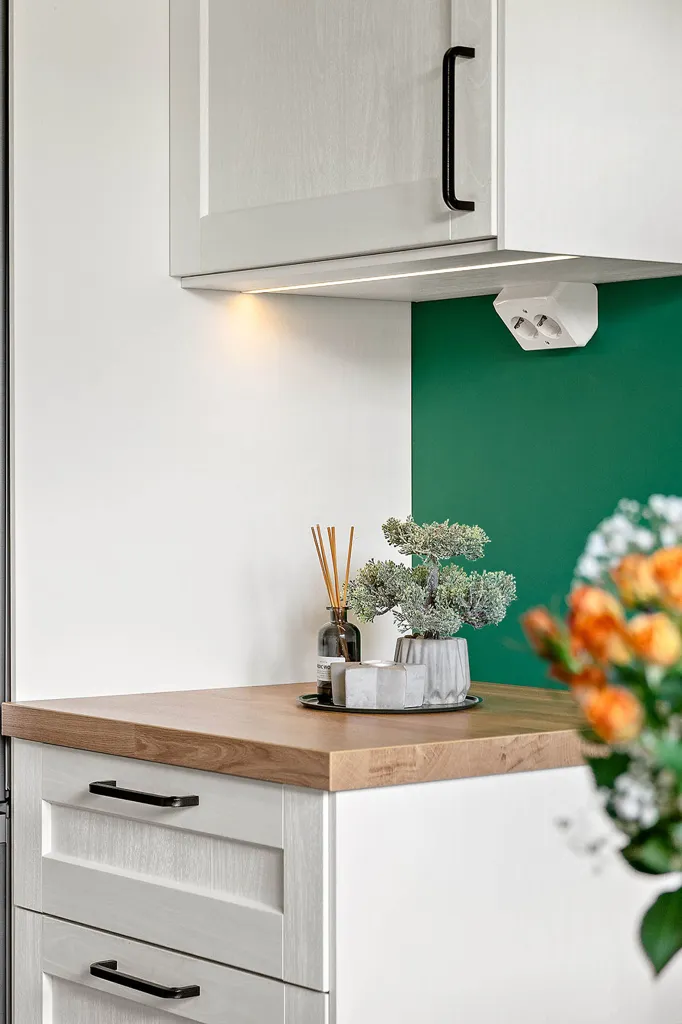 Kitchen - Apartment with Garden in Brunflo