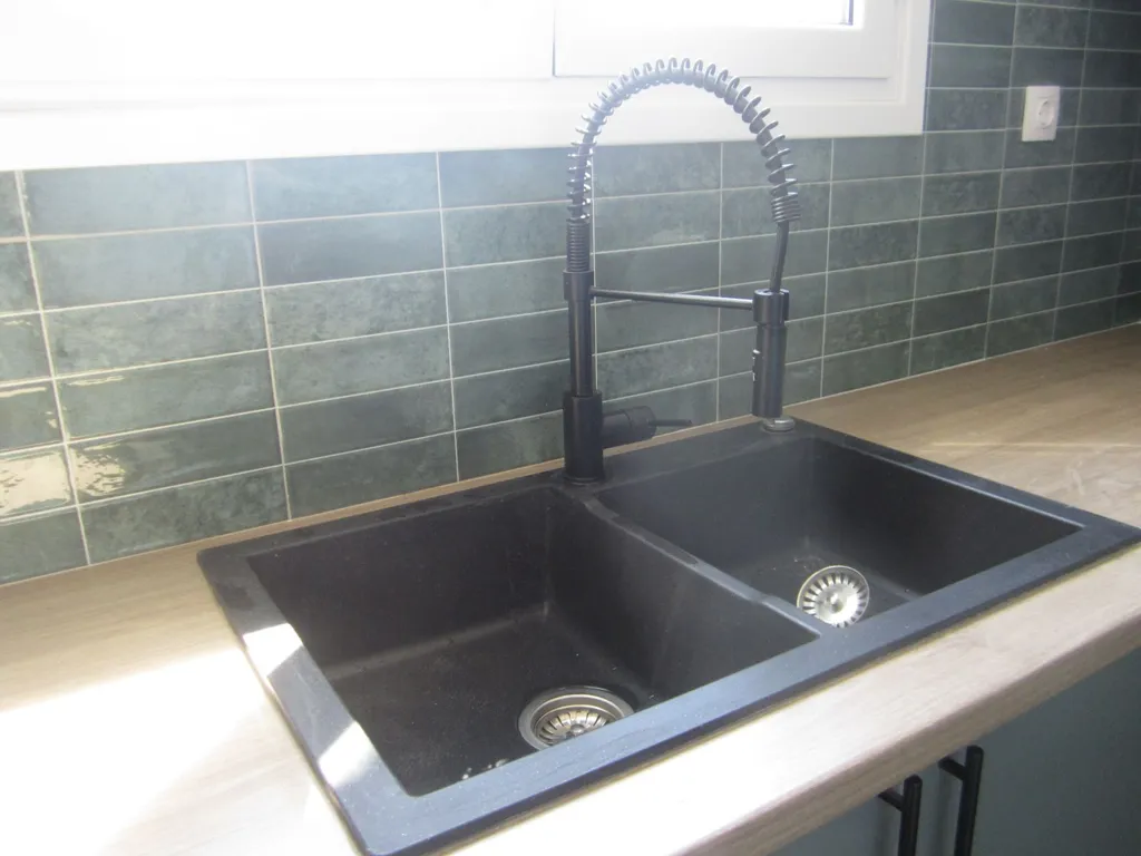 Kitchen - Corner Apartment with Garden View in Agios Ioannis