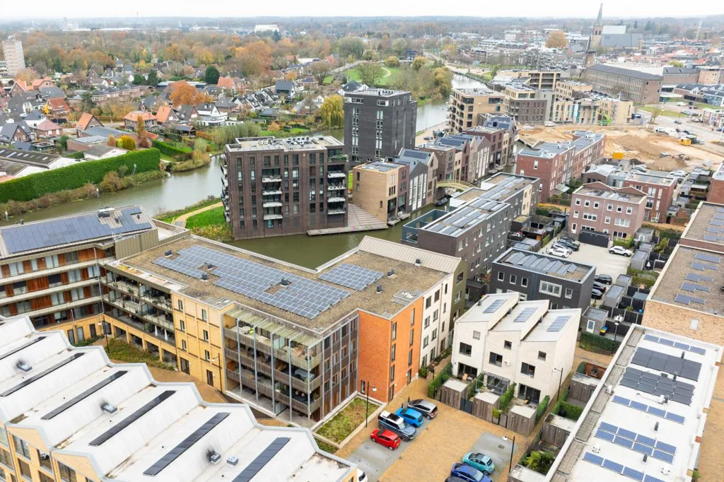 Vue aérienne - Luxury Waterfront Apartment in Doetinchem