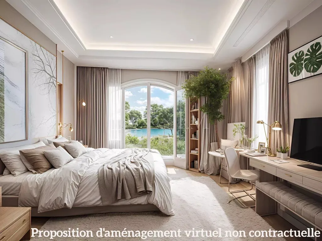 Camere da letto - Villa with Pool and Hill Views in Cagnes-sur-Mer