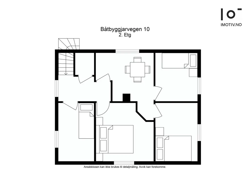 Plan - Maison 4 pièces à Rubbestadneset