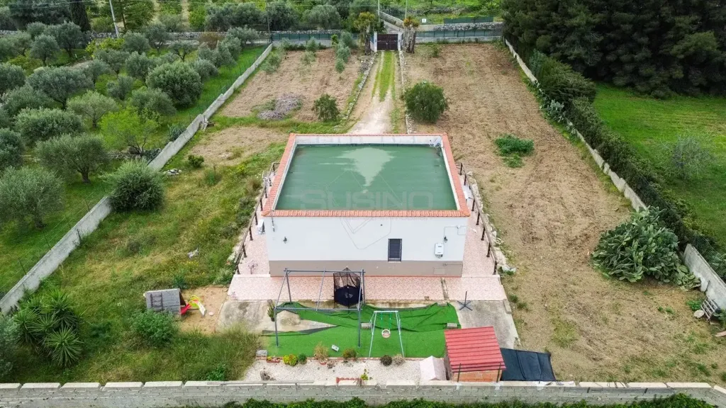 Aerial - Villa with Belvedere View in Siracusa