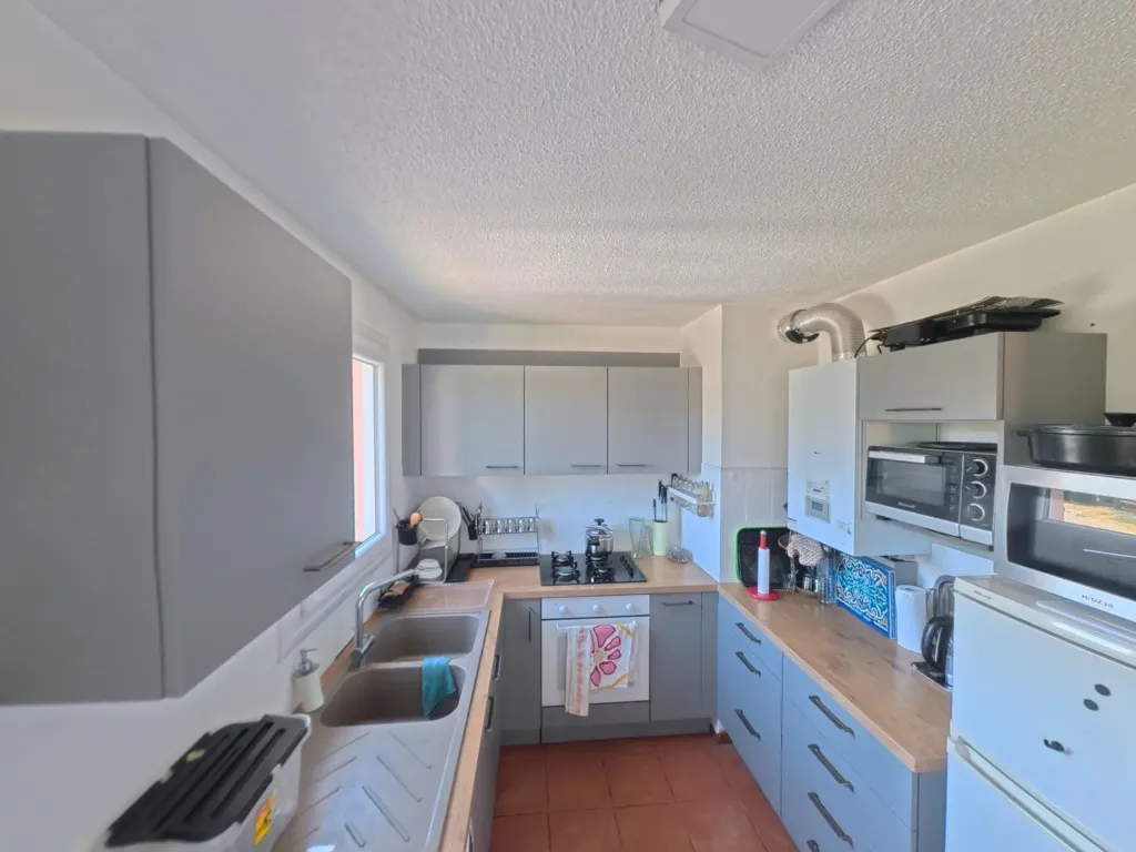 Köök - Duplex with Port View in Ramonville Port Sud