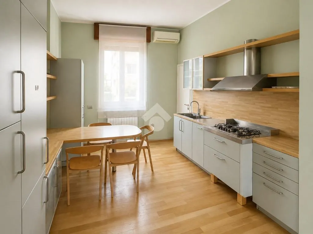 Cucina - Spacious 4-Bedroom Apartment with Terrace in Milan