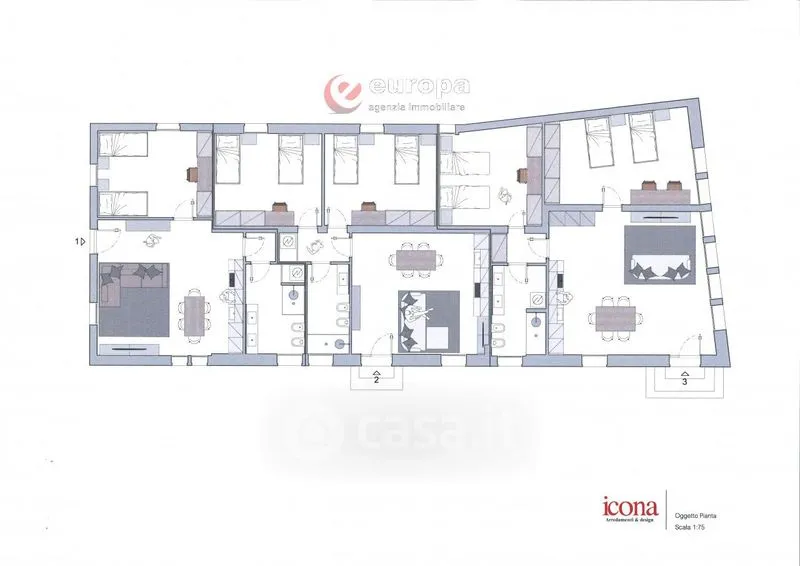 Plaan - Independent Building with Shop in Vicenza