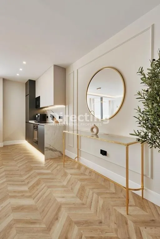 Köök - Luxury 2-Bedroom Apartment in Madrid