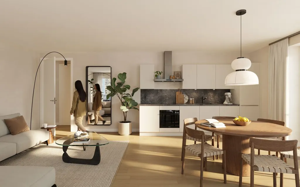 Séjour - Turn-Key Apartment in Cartesius, Utrecht