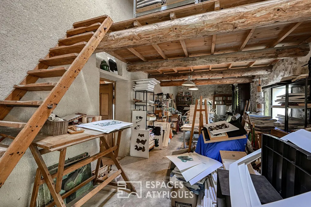Pesuköök - 17th-Century Bastide with Workshop in Luberon