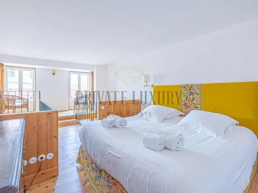 Dormitorios - Pombaline Penthouse with Historic View in Lisbon