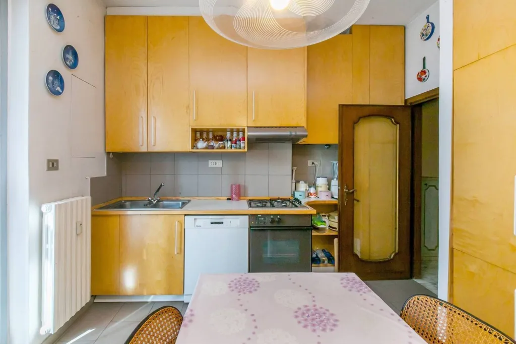 Köök - Luxury Apartment with Garden Views in Milan