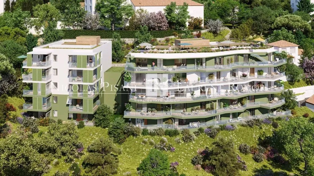 Õhuvaade - Luxury Apartment with Sea View in Nice